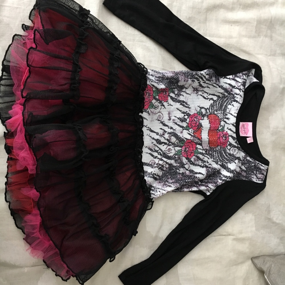 Little girls ruffle dress